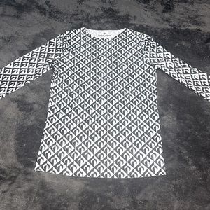 Womens Marine Serre Moon Diamond Top